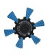 CEPILLO NYLON AZUL ASPA 100MM RATIO