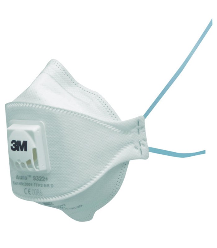 MASCARILLA AURA FFP2 C/VÁLVULA 9322+.10U
