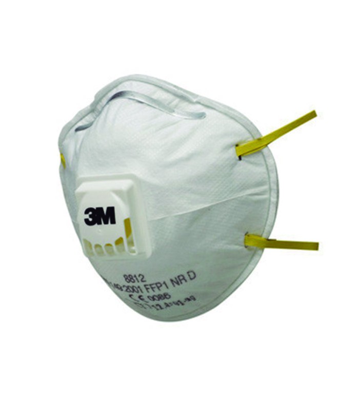 MASCARILLA FFP1 CON VÁLVULA 8812 10 UDS