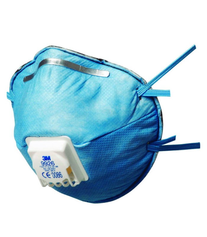MASCARILLA FFP2 CON VÁLVULA 9926. 10 UDS