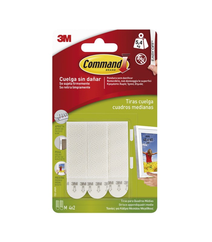 TIRAS CUADROS MEDIANA BCA. COMMAND(8U)