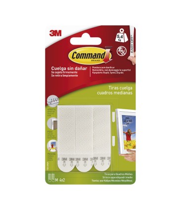 TIRAS CUADROS MEDIANA BCA. COMMAND(8U)