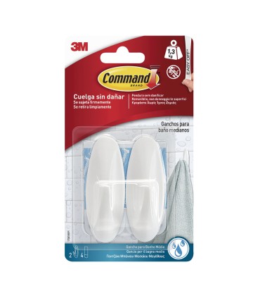 GANCHO OVAL MEDIAN.RES.AGUACOMMAND(2U)