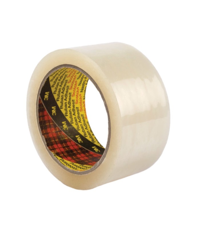 CINTA EMBALAJE 371, TRANP.,66MX50MM