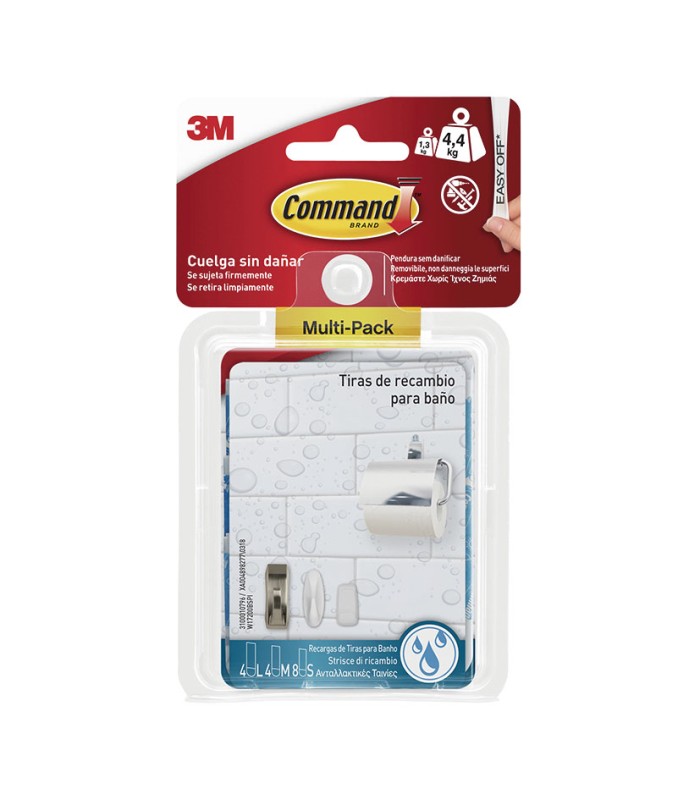 TIRAS SURTIDAS TRANS.RESIST.AGUA COMMAND