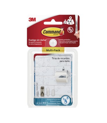 TIRAS SURTIDAS TRANS.RESIST.AGUA COMMAND