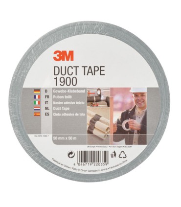 CINTA AMERICANA 1900 50MMX50M.PLATA