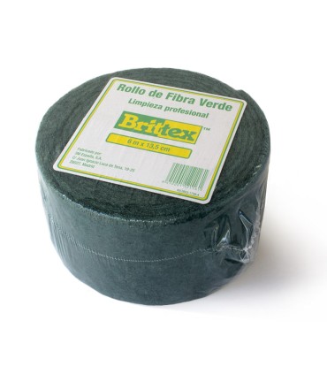 ROLLO FIBRA VERDE BRITTEX 6MX135MM.