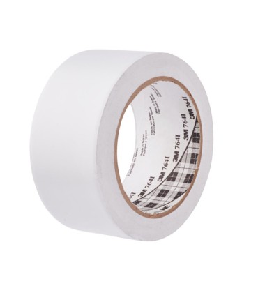 CINTA VINILO 764,50X33M.0,13MM BLNCO.24U