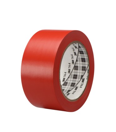 CINTA VINILO ROJO 764, 50X33M.0,13MM 24U