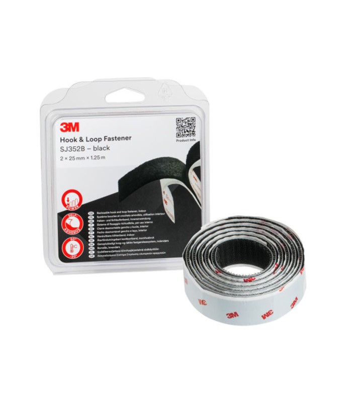 VELCRO BLANCO SJ352B,25X1.25M.4,4MM