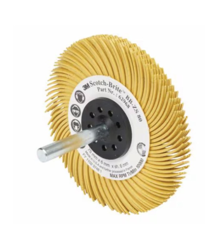 DISCO BRISTLE BB-ZS, 76 MM, P80 TIPO C