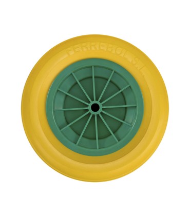 RUEDA CARRETILLA OBRA Y JARDIN 360 MM.
