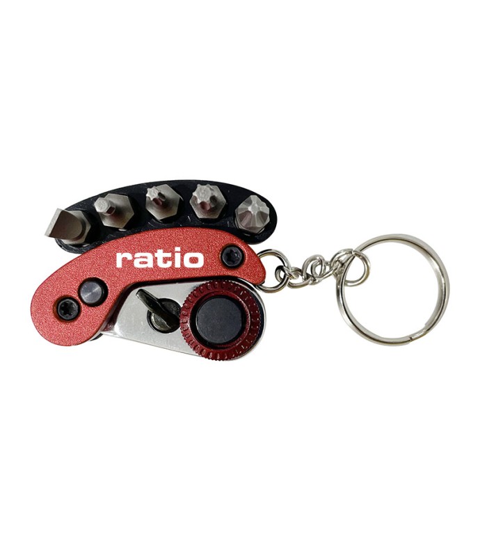 PUNTAS ATORNILLADO+CARRACA JGO.6 RATIO