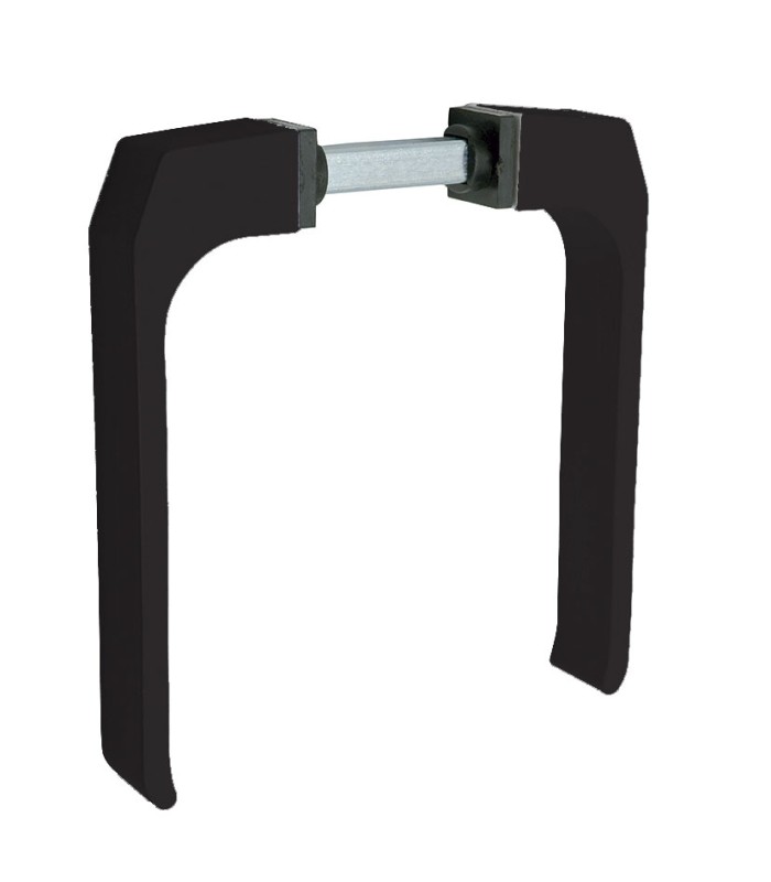 JUEGO MANILLA 702 ALUMINIO NEGRO