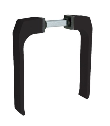 JUEGO MANILLA 702 ALUMINIO NEGRO