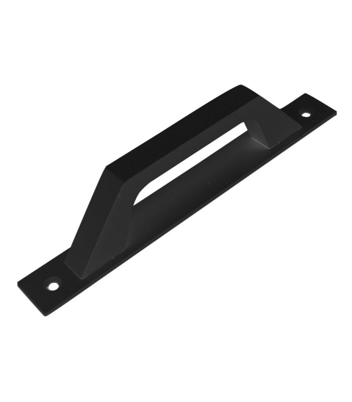 ASA PLACA RECTA 6804 ALUMINIO NEGRO