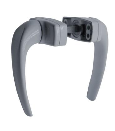 JUEGO MANILLA 6802 ALUMINIO PLATA