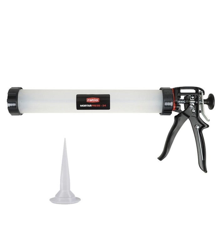 PISTOLA APLICAD.MORTER.JUNTAS 600ML RATI