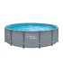 PISCINA TUB.Ø 427X107 CM+DEPURADORA