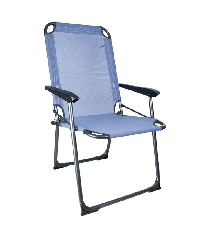 SILLÓN FIJO ALUM. 44X41,5XH95 CM