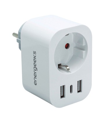 ENCHUFE WIFI 2XUSB+1XUSB-C ENERGEEKS