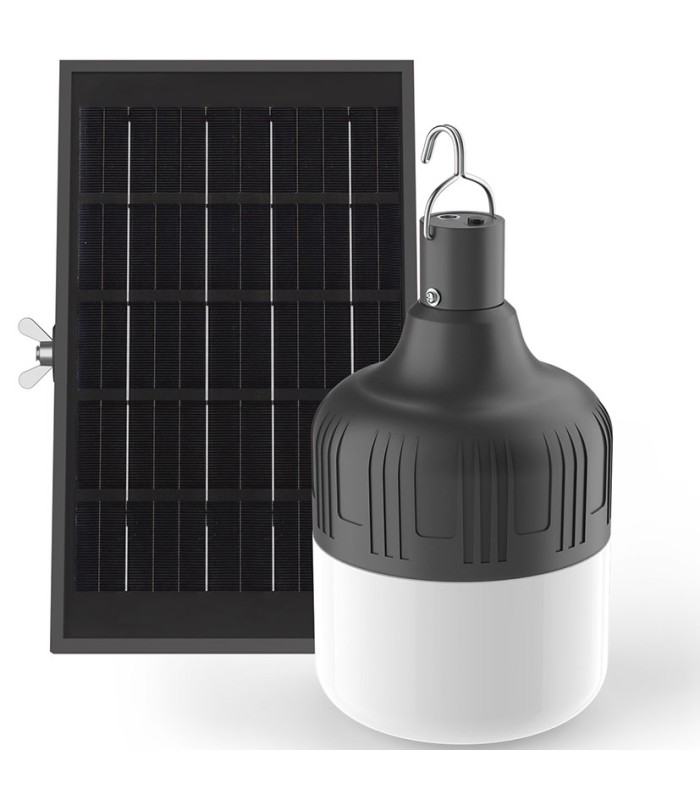 LED COLGANTE RECARGABLE Y SOLAR 5000K