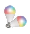 PACK 2 BOMBILLAS LED WIFI INTELIGENTES E