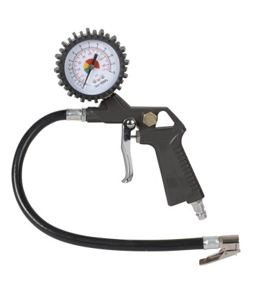 HINCHADOR CON MANOMETRO CON.RAPIDO 1/4"