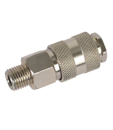 ENCHUFE RAPIDO UNIVERSAL ROSCA MACHO 1/4