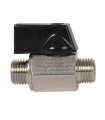 LLAVE DE PASO MACHO / MACHO 1/4"