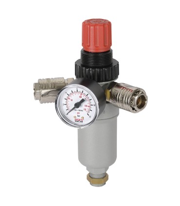 REGULADOR PRESION C/2 SALIDAS MANOMETRO