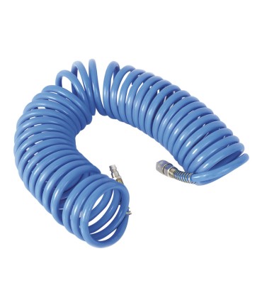 TUBO ESPIRAL POLIURET.CONEX RAP.12MMX10M