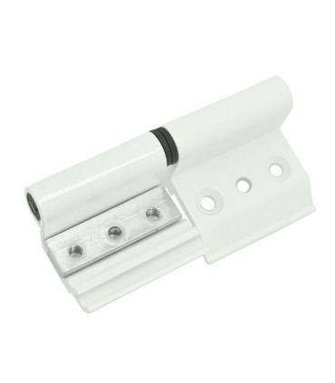 BISAGRA 6813 IZQDA. ALUMINIO BLANCO 2 UN