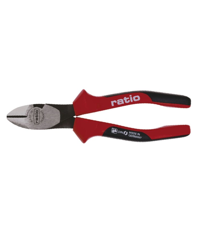 ALICATE CORT.DIAG.REFOR.180MM.RATIO PRO