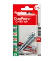 BLISTER DUOPOWER 10X50 WH BL 2UD.FISCHER