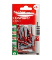 BLISTER DUOPOWER 8X40 BL 18 UD.FISCHER
