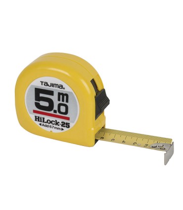 FLEXOMETRO HI-LOCK-25 5M AMA.TAJIMA