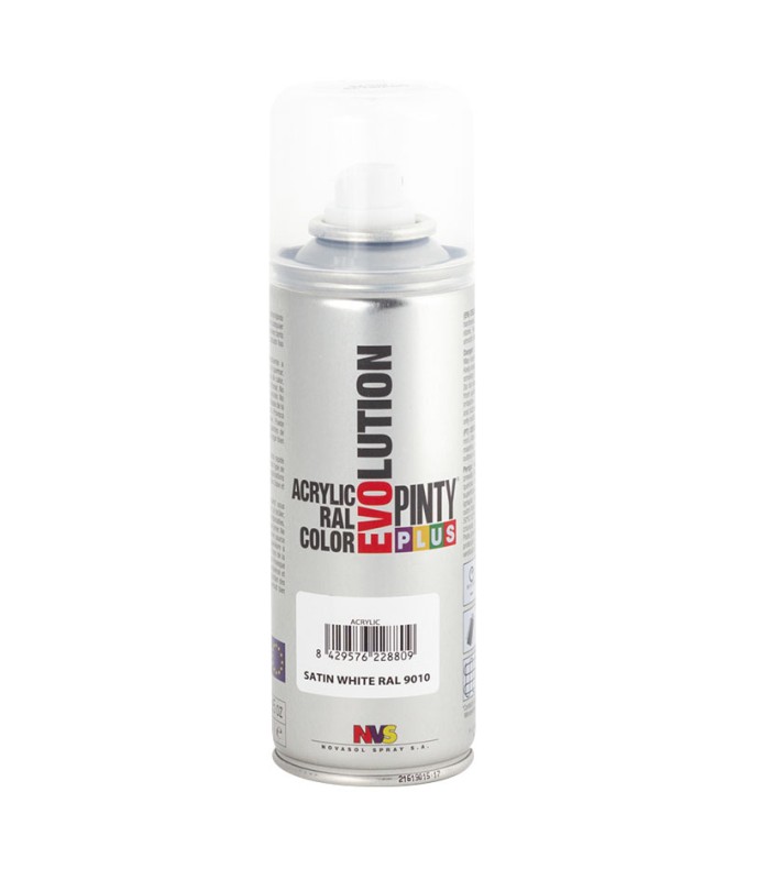 PINTURA SPRAY ACRIL.BLANCO SATIN.200ML