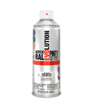 PINTURA SPRAY ACRIL.BARNIZ SATIN.400ML
