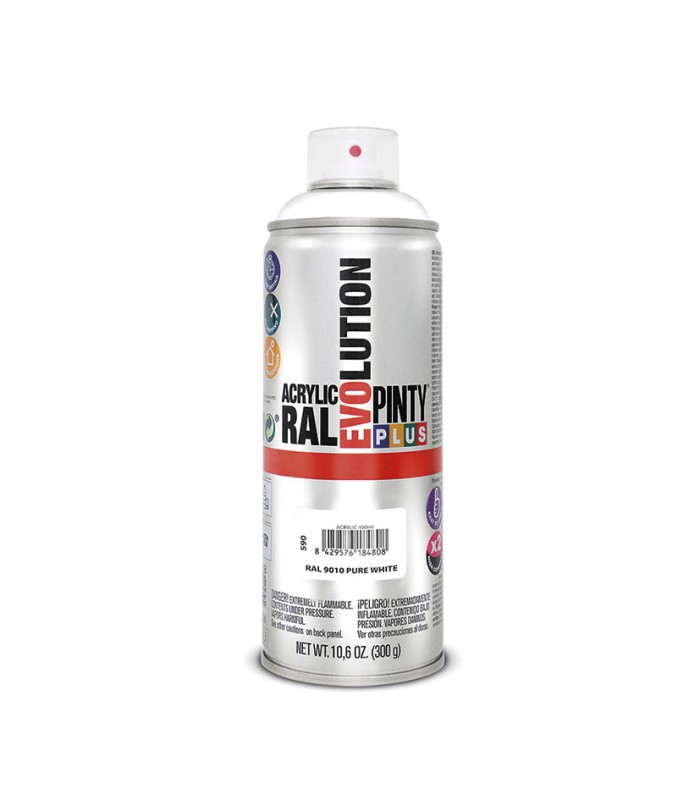 PINTURA SPRAY ACRILICA BLANCO BRIL.400ML