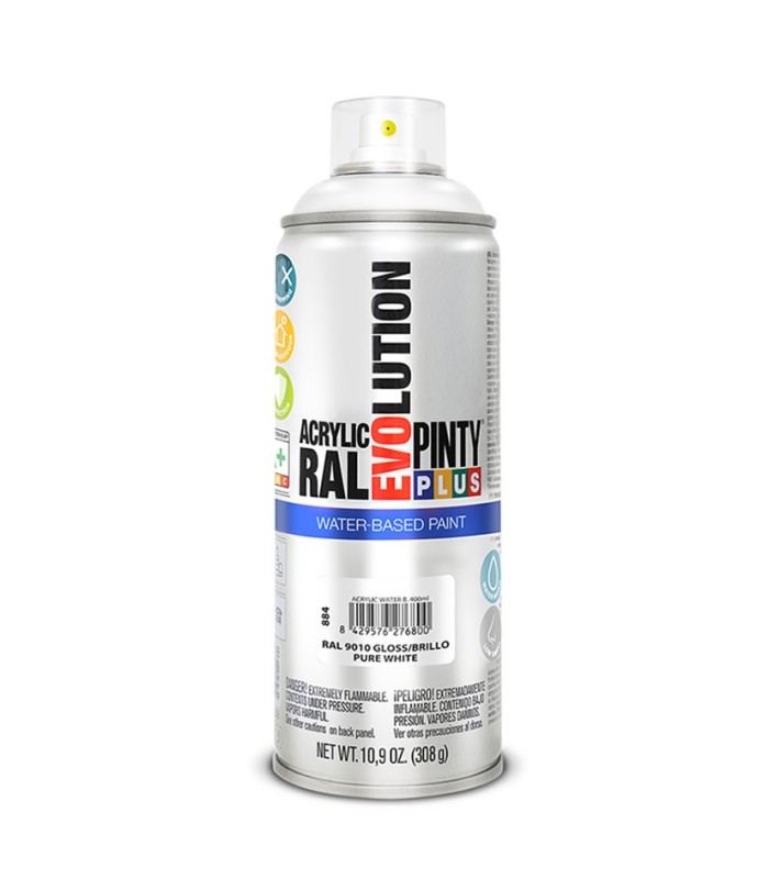 PINTURA SPRAY BASE AGUA BLANCO 400ML