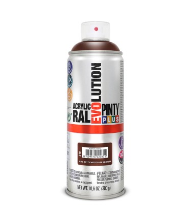 PINTURA SPRAY ACRILICA MARRON OSC. 400ML