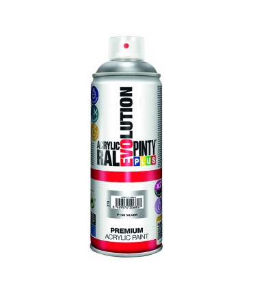 PINTURA SPRAY ACRILICA PLATA PURPURINA