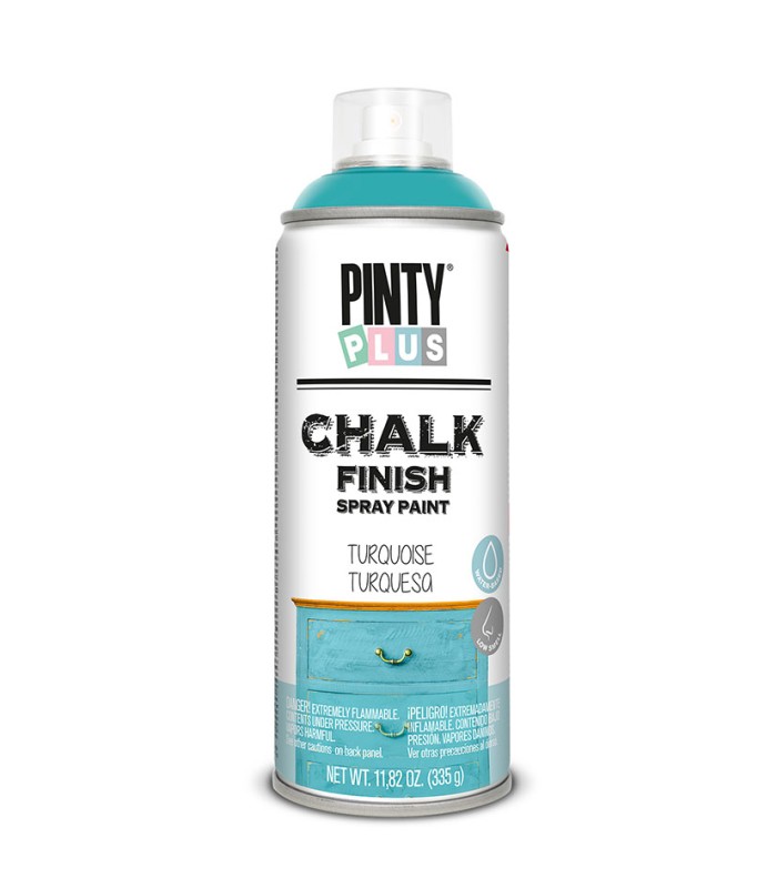 PINTURA SPRAY CHALK EFECTO TIZA TURQUESA