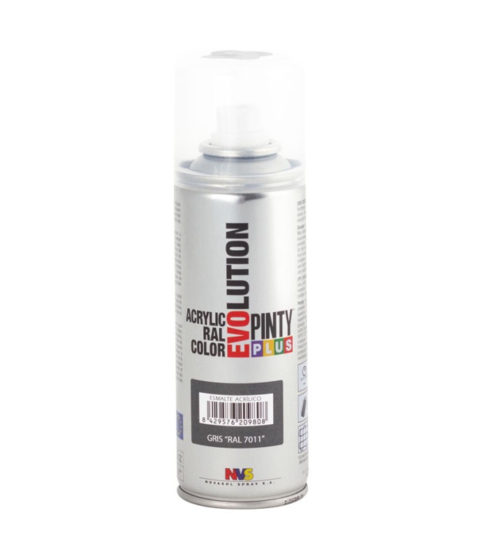 PINTURA SPRAY ACRILICA GRIS HIERR  200ML