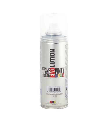 PINTURA SPRAY ACRILICA BARNIZ MATE 200ML