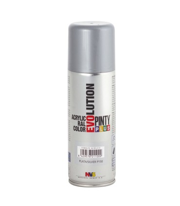 PINTURA SPRAY ACRILICA PLATA PURPU 200ML