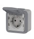 BASE ENCHUFE EXTERIOR IP55 SERIE PLEXO