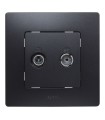 NILOE TOMA TV-R/SAT INT BLACK MONOBLOC